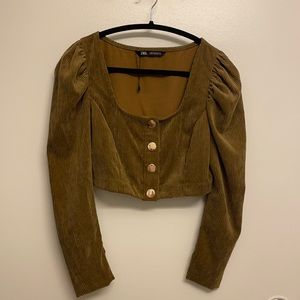 Zara size small crop top